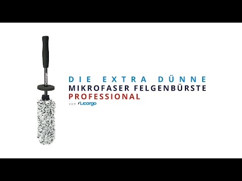 Licargo Mikrofaser Felgenbürste extra dünn Professional - Produktvideo | #Short