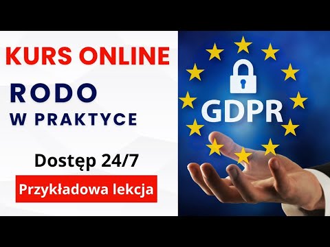 RODO w praktyce - szkolenie online - zobacz przykładową lekcję