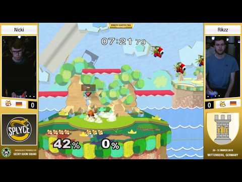SiW5 - Nicki (Fox) Vs. Rikzz (Fox) - Winners Quarters - Melee Singles