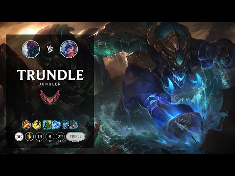 Trundle Jungle vs Nunu & Willump - KR Grandmaster Patch 12.7