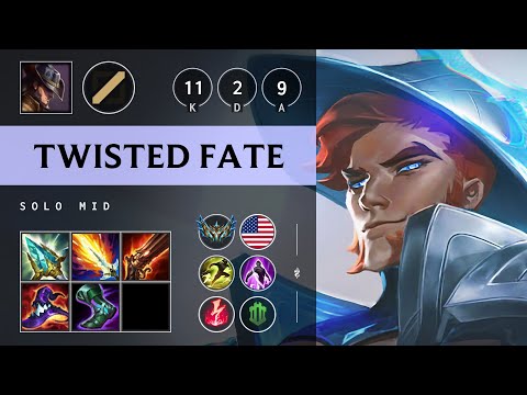 Twisted Fate Mid vs Malzahar - NA Challenger Patch 25.06