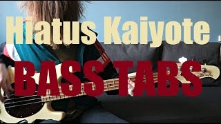 [TABS !] Hiatus Kaiyote - Lace Skull [Bass cover]