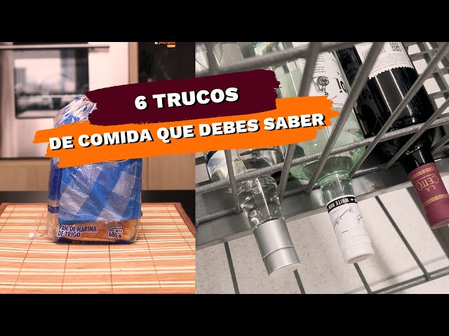 6 TRUCOS HACKS DE COMIDA QUE DEBES SABER