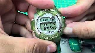Chỉnh Giờ Đồng Hồ Casio GShock DW-9600 (How To Set The Time And Date Casio GShock DW-9600)
