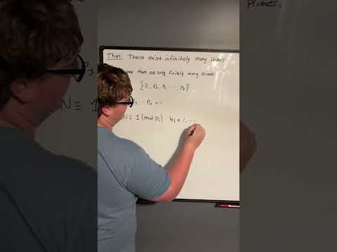 Prove That There Are Infinitely Many Primes