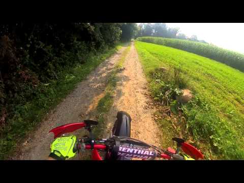 2006 CRF250R 276 Big Bore First Ride GOPRO