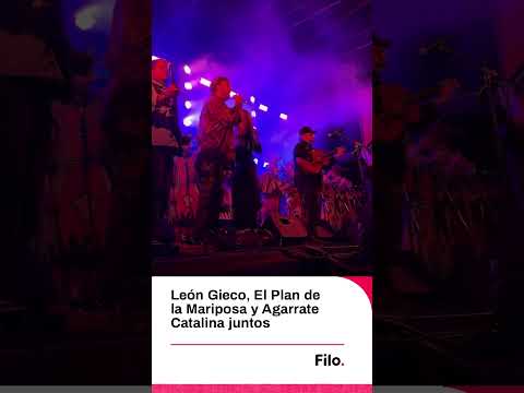 León Gieco, El Plan de la Mariposa y Agarrate catalina juntos en el  Cosquín Rock 2026