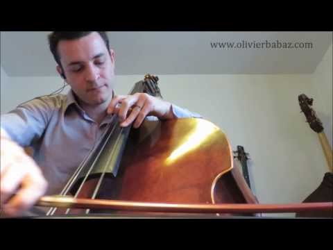 Kashmir (Led Zeppelin) - Jazz bow, Arco Bass -Olivier Babaz
