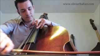 Kashmir (Led Zeppelin) - Jazz bow, Arco Bass -Olivier Babaz