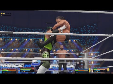 WWE 2K25 SmackDown Finn Balor & Jd McDonagh vs. Berto & The Hurricane