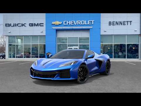 2026 Chevrolet Corvette Z06 Coupe 2LZ in Blue for sale at Bennett Chevrolet Cadillac Buick GMC Ltd. in Cambridge, ON