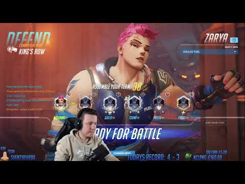 HUGE ZARYA! Kings Row mit Talyz & ProGi! | 4250~ Ranked | Zarya