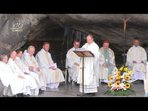 Messe de 10h à Lourdes du 6 juillet 2022