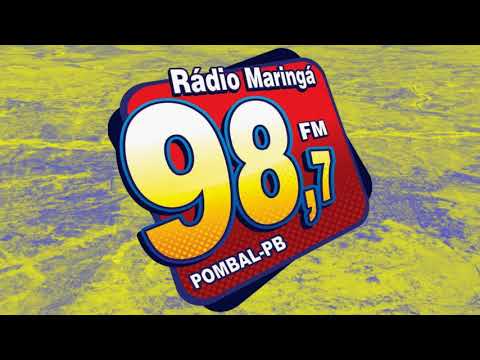 Prefixo Rádio Maringá FM 98,7 Mhz Pombal/PB