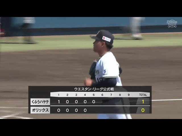 【ファーム】2イニング投げて無失点!! バファローズ・東松快征が好投を見せる!!  2024年6月14日 オリックス・バファローズ 対 くふうハヤテベンチャーズ静岡