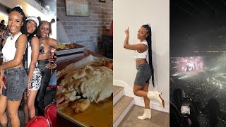 TRAVEL VLOG: 48 HOURS IN HOUSTON, BEYONCE CONCERT🐝, TURKEY LEG HUT, HOUSE TOUR +MORE | Klarke White