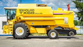 Moissonneuse-batteuse New Holland TX 68 PLUS - 2002 ROK - 6.1 M + ST&Oacute;Ł BISO SOJA FLEX | Image 4 - Agroline