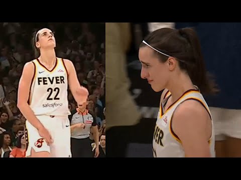 Caitlin Clark in tears after reinjuring her groin with 40secs left in game