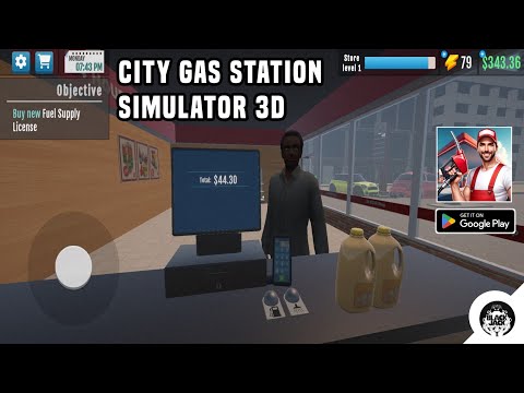 City Gas Station Simulator 3D - Android Gameplay - YouTube