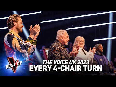 Every 4-CHAIR TURN on THE VOICE UK 2023