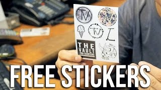 How to Get Free Stickers (UPDATED ADDRESS IS IN VIDEO DESCRIPTION) │The Vault Pro Scooters