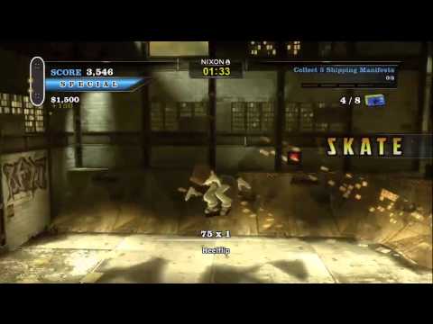 Tony Hawk's Pro Skater HD (THPSHD) Walkthrough with Commentary Part 1 - Warehouse