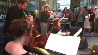 Le cuarteto Silbando et Sebastian Rossi Fête de la musique. 2016 à paris. Tango