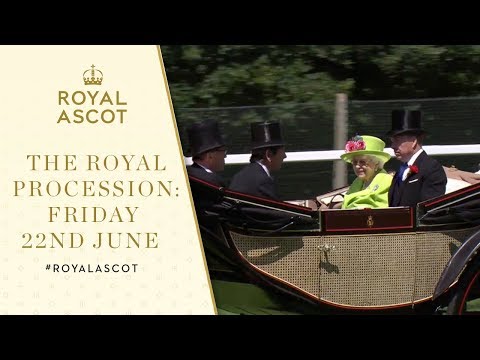 The Royal Procession Friday 22nd June | Royal Ascot 2018