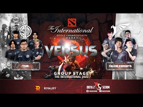TSM vs Talon Esports - The International 2022: Group Stage - Game Highlights - BO2