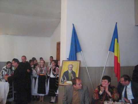 Dezvelirea tabloului pictat de prof. Calin Bacali -  Gheorghe Sincai, Comemorarea a 200 de ani