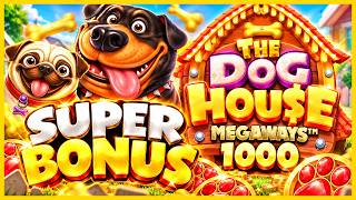SUPER BONUS BUYS on THE DOG HOUSE MEGAWAYS 1000! 🐶🔥