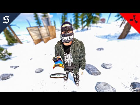 a Zerg came to online raid me and got humiliated afterwards - RUST SOLO #6 S102