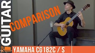 Video thumbnail for Yamaha CG182C vs Yamaha CG182S classical guitars comparison, review, sound demonstration by TopGuitarPL