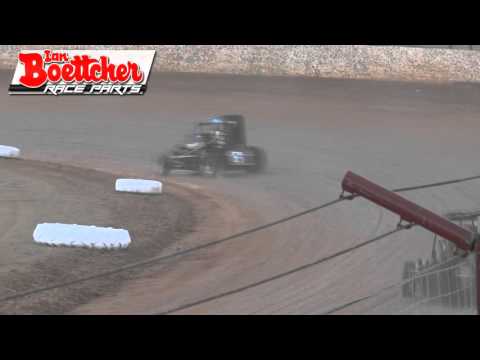 Speedcars - QLD Title - Heat 2 - Carina Speedway - 19.12.15