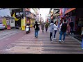 【Korea City Tour 4k】 Downtown Gumi | Shopping Street & Market 구미시내 구미역 문화로 거리 걷기