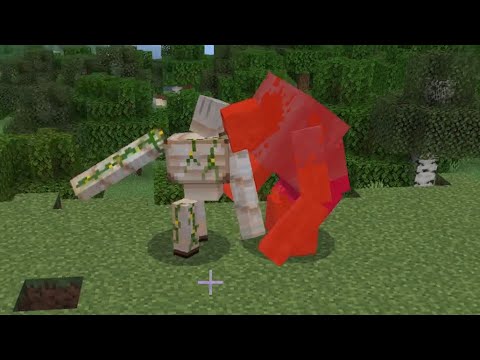 Iron golem vs mutant zombie