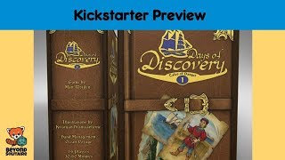 Kickstarter Preview: Days of Discovery