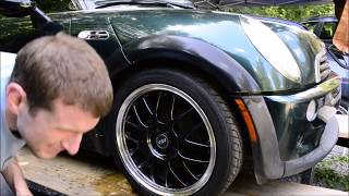 Restore Faded Plastic Car Trim - MINI Cooper S - Forever Black Dye Kit