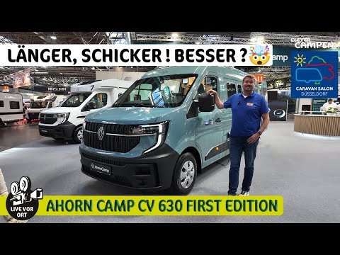Ahorn Camp CV 630 First Edition 2026: The first van on the new Renault Master! Grand Tour