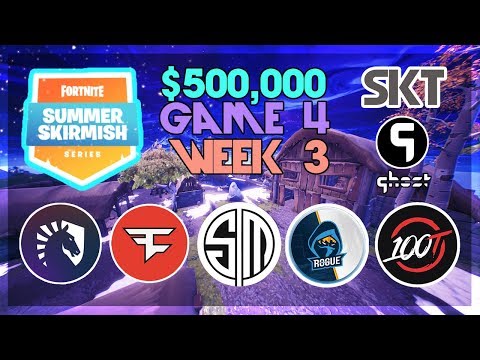 $500,000 🥊Summer Skirmish Tournament NA🥊 Week 3 Game 4 (Fortnite)