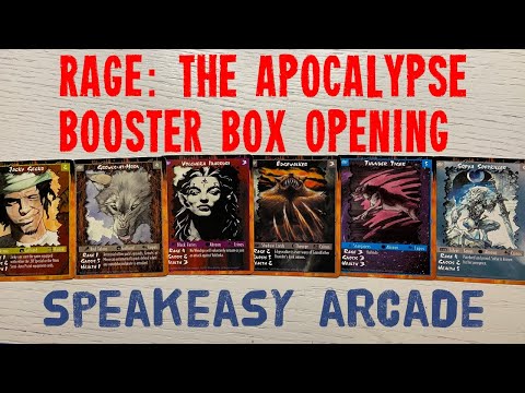 Rage CCG Booster Box Opening