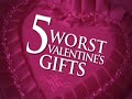 Los 5 peores regalos de San Valentín