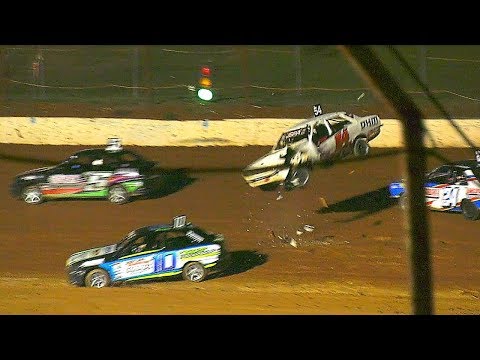 Junior Sedans sa54 Ryan Harry Crash Redline Raceway 18-5-2019