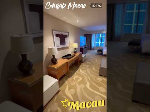 HOTEL 🛏️ Conrad Macao - 澳門性價比極高酒店 #酒店 #推薦
