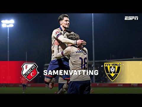 VVV-Venlo geeft VOORSPRONG 2️⃣ KEER WEG! 😅 | Samenvatting Jong FC Utrecht - VVV-Venlo