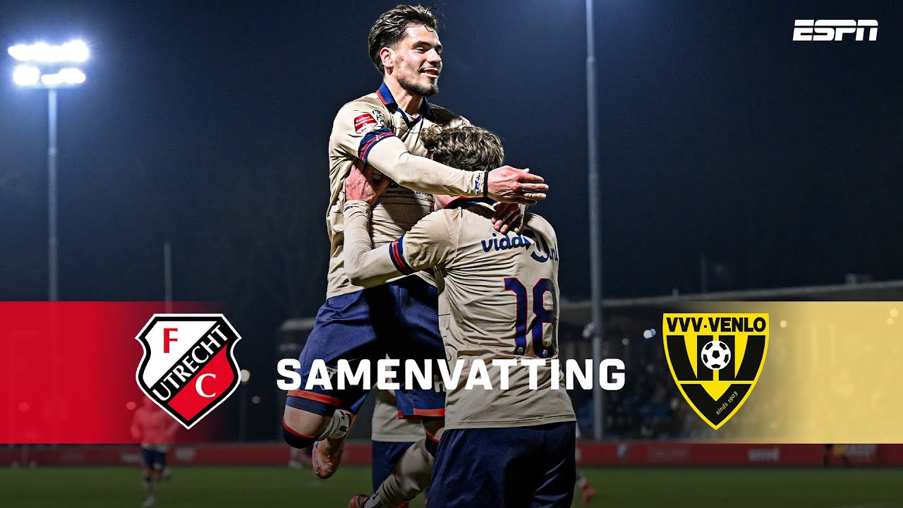 Jong  Utrecht vs VVV Venlo Highlights