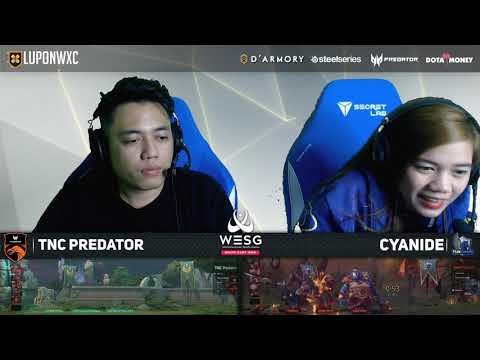 TNC Predator vs Team Cyanide Game 1 (Bo3) | WESG 2019 SEA Regional Finals