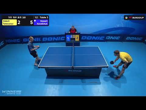 18:50 Valerii Tatarynov - Nazarii Kovalchuk 12.09.2023 TT Euro.Cup Ukraine Star. Table 3