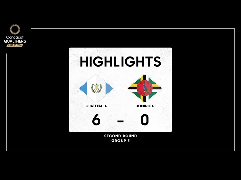 Guatemala 6-0 Dominica 