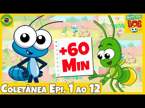 Coletânea do Bob Zoom Episódios 1 a 12 | Vídeo Infantil Musical Oficial | @BobZoom